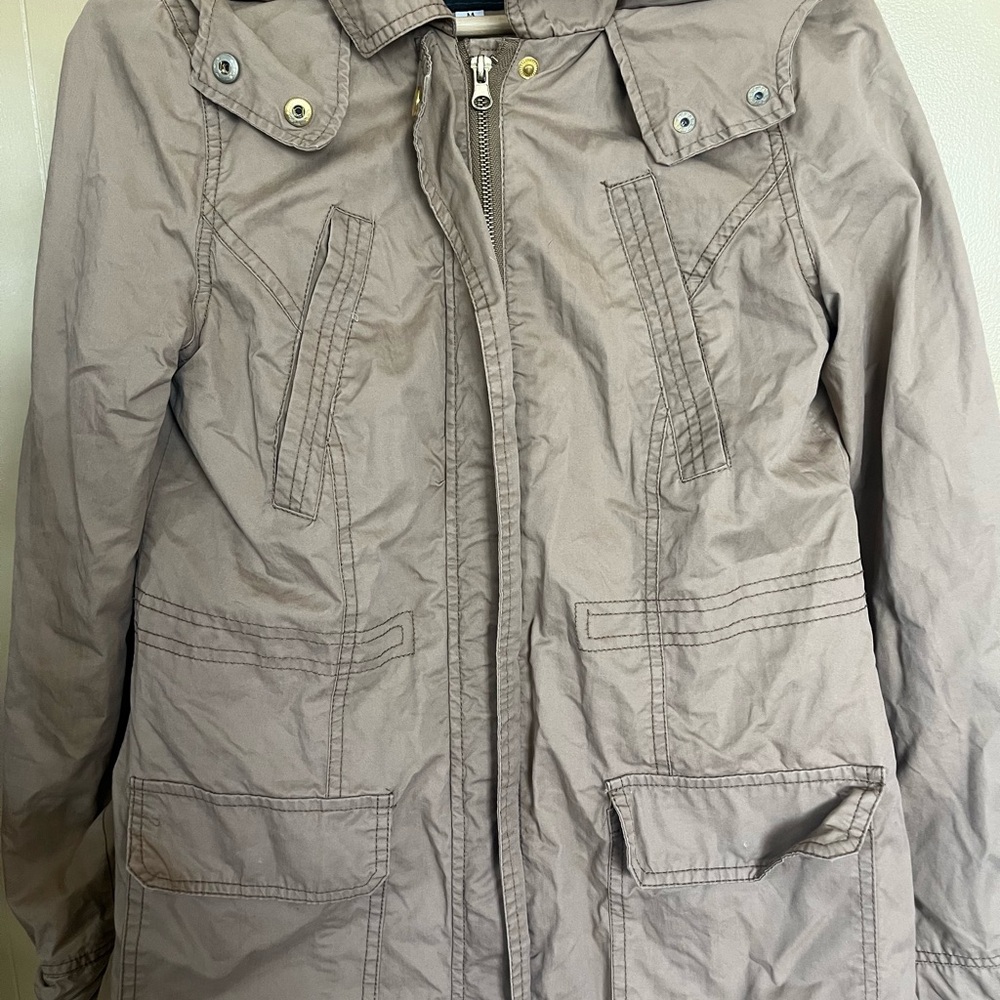 Tan Utility Jacket - Picture 2 of 4